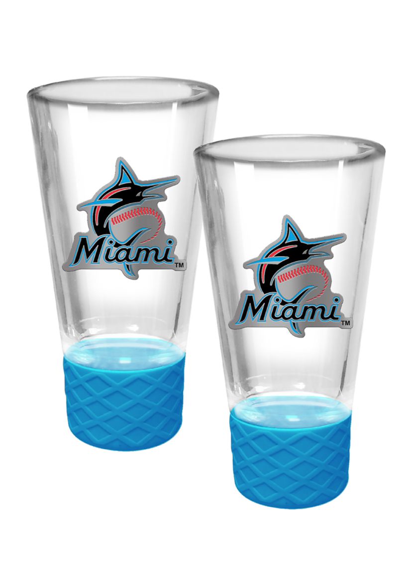 MLB Marlins 2pc Cheer Shot Glass Set