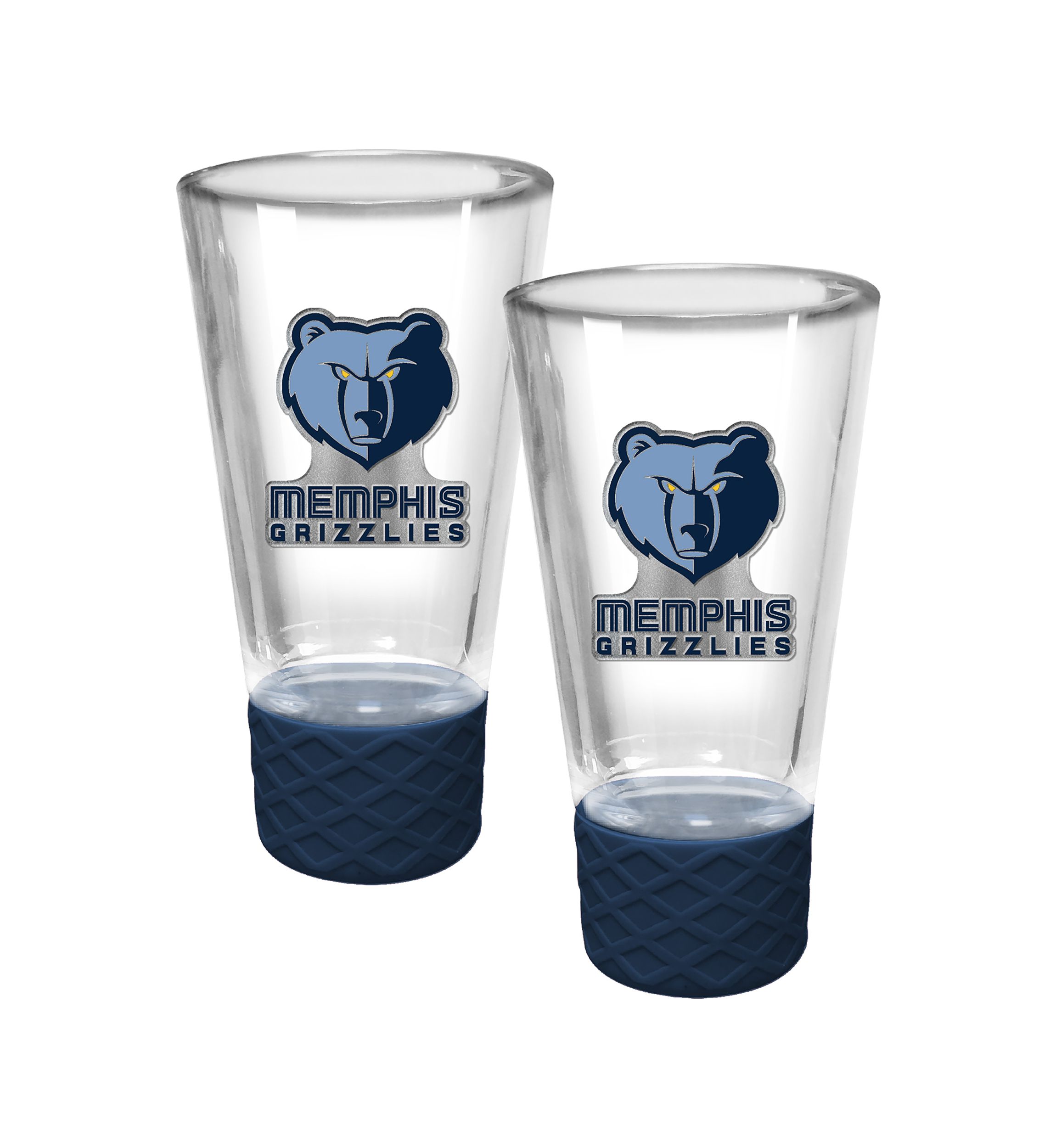 NBA Grizzlies 2pc Cheer Shot Glass Set