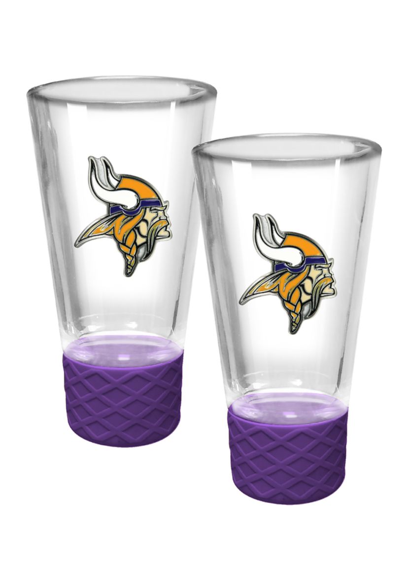 NFL Vikings 2pc Cheer Shot Glass Set
