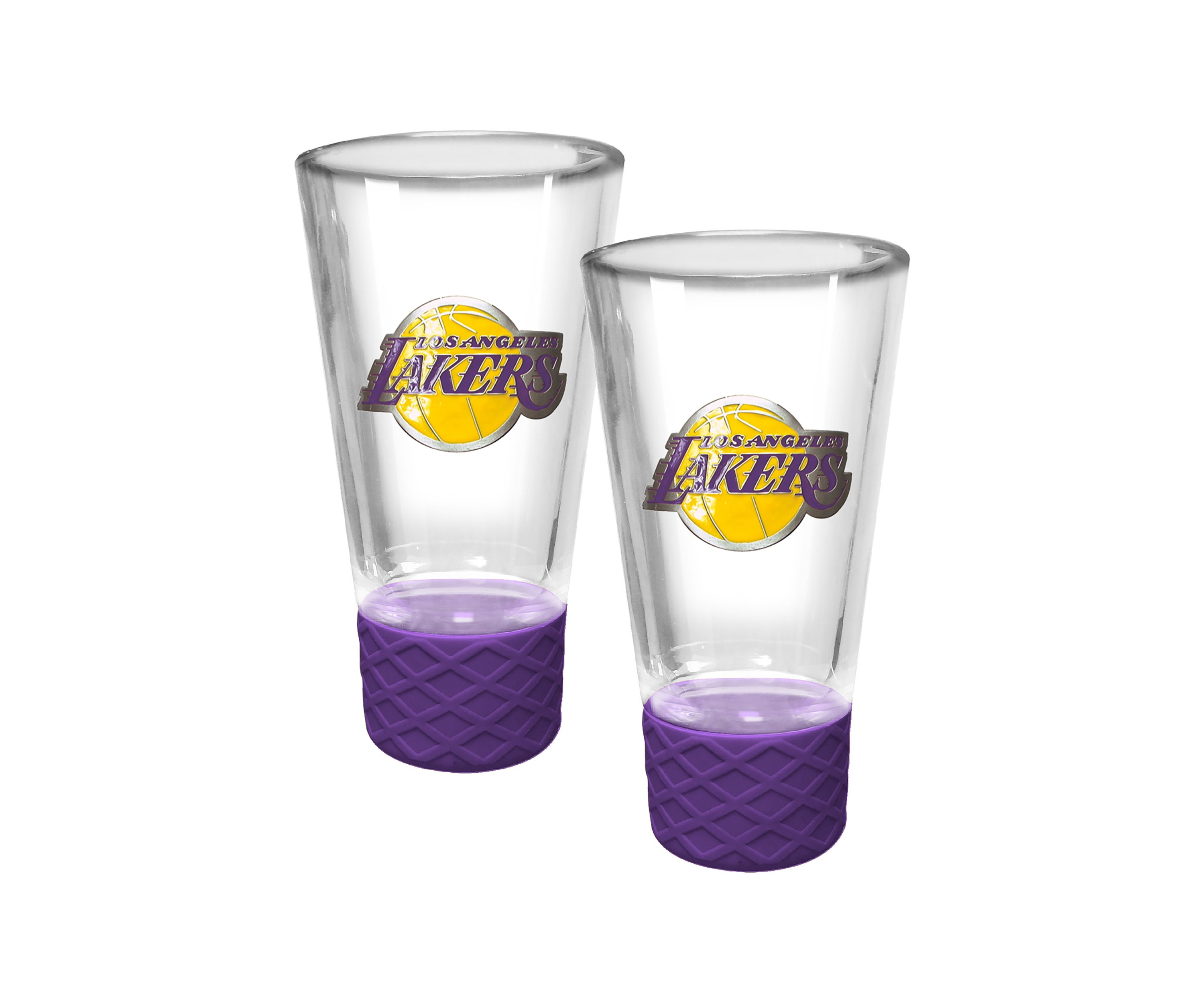 NBA Lakers 2pc Cheer Shot Glass Set