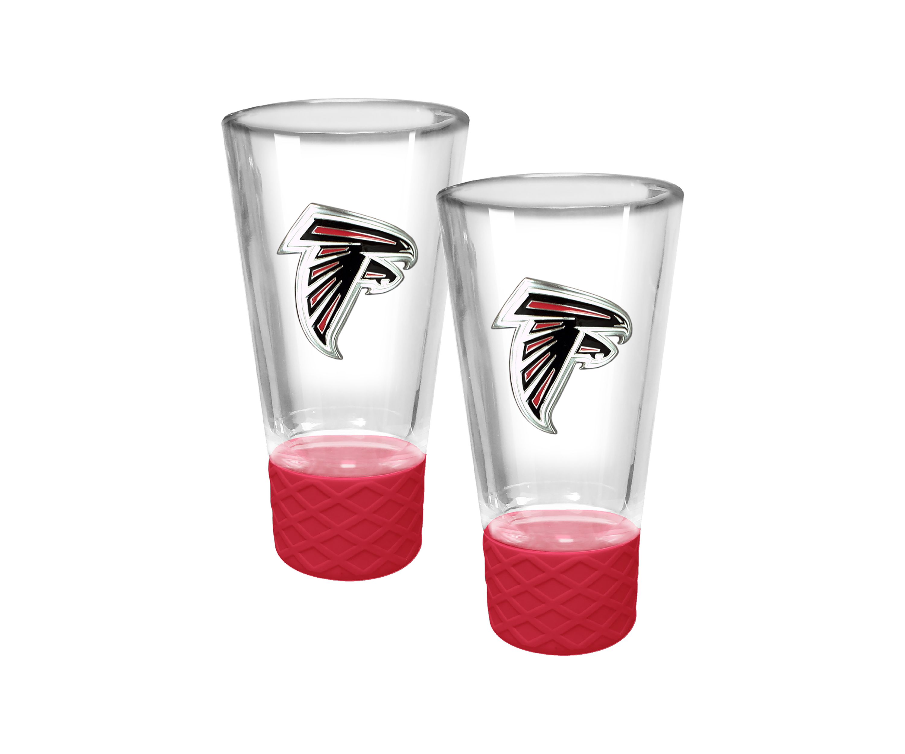 NFL Falcons 2pc Cheer Shot Glass Set