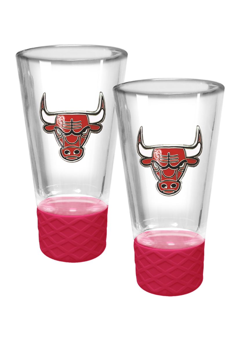 NBA Bulls 2pc Cheer Shot Glass Set