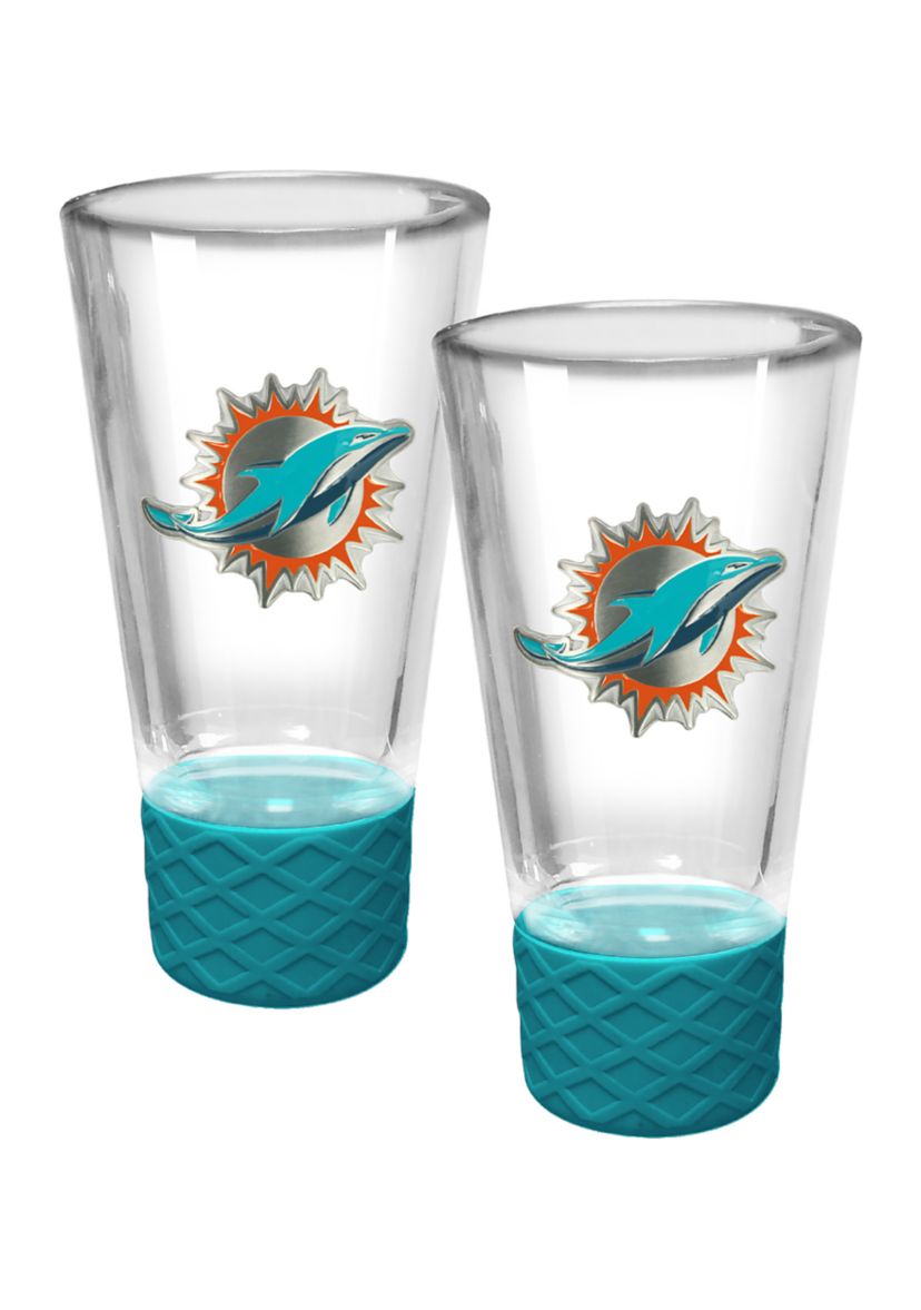 NFL Dolphins 2pc Cheer Shot Glass Set