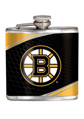 NHL Boston Bruins 6 Ounce Stainless Steel Flask