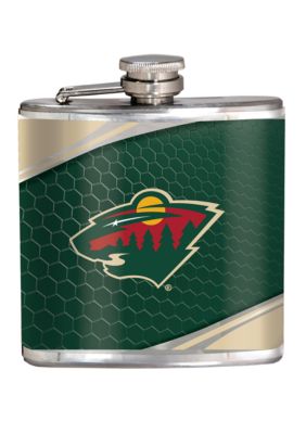 NHL Minnesota Wild 6 Ounce Stainless Steel Flask