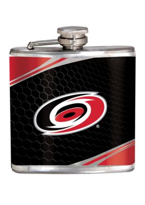 NHL Carolina Hurricanes 6 Ounce Stainless Steel Flask