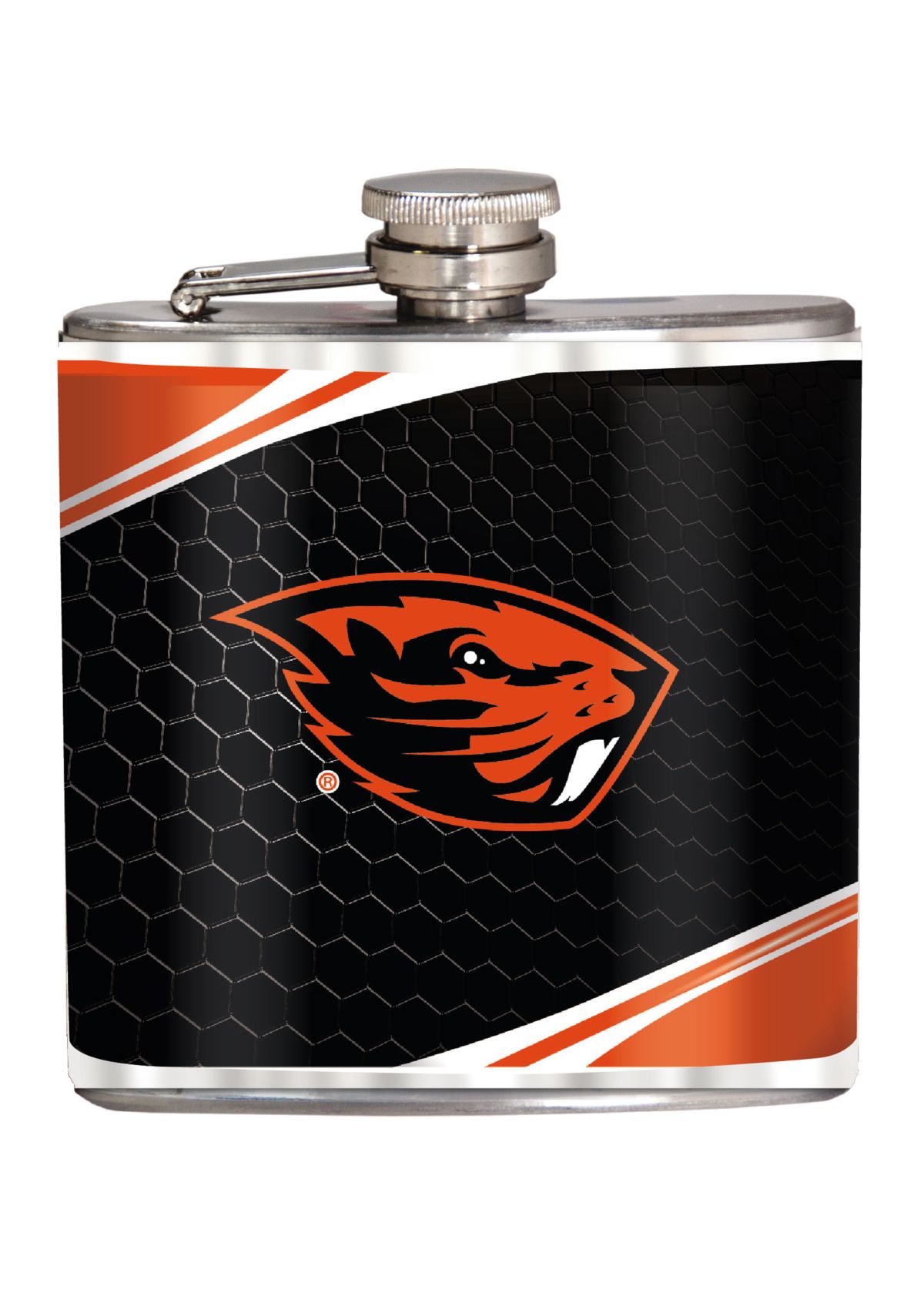 NCAA Oregon Ducks 6 Ounce Stainless Steel Flask