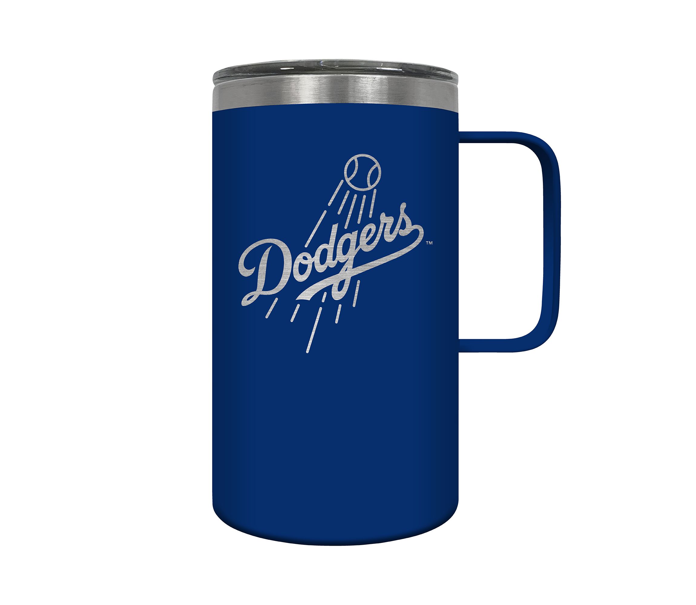 MLB Los Angeles Dodgers 18oz Hustle Travel Mug:18 Ounces:Blue