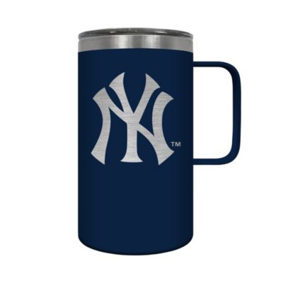 Great American Products MLB New York Yankees 18oz Hustle Travel Mug, Blue -  0195568045324