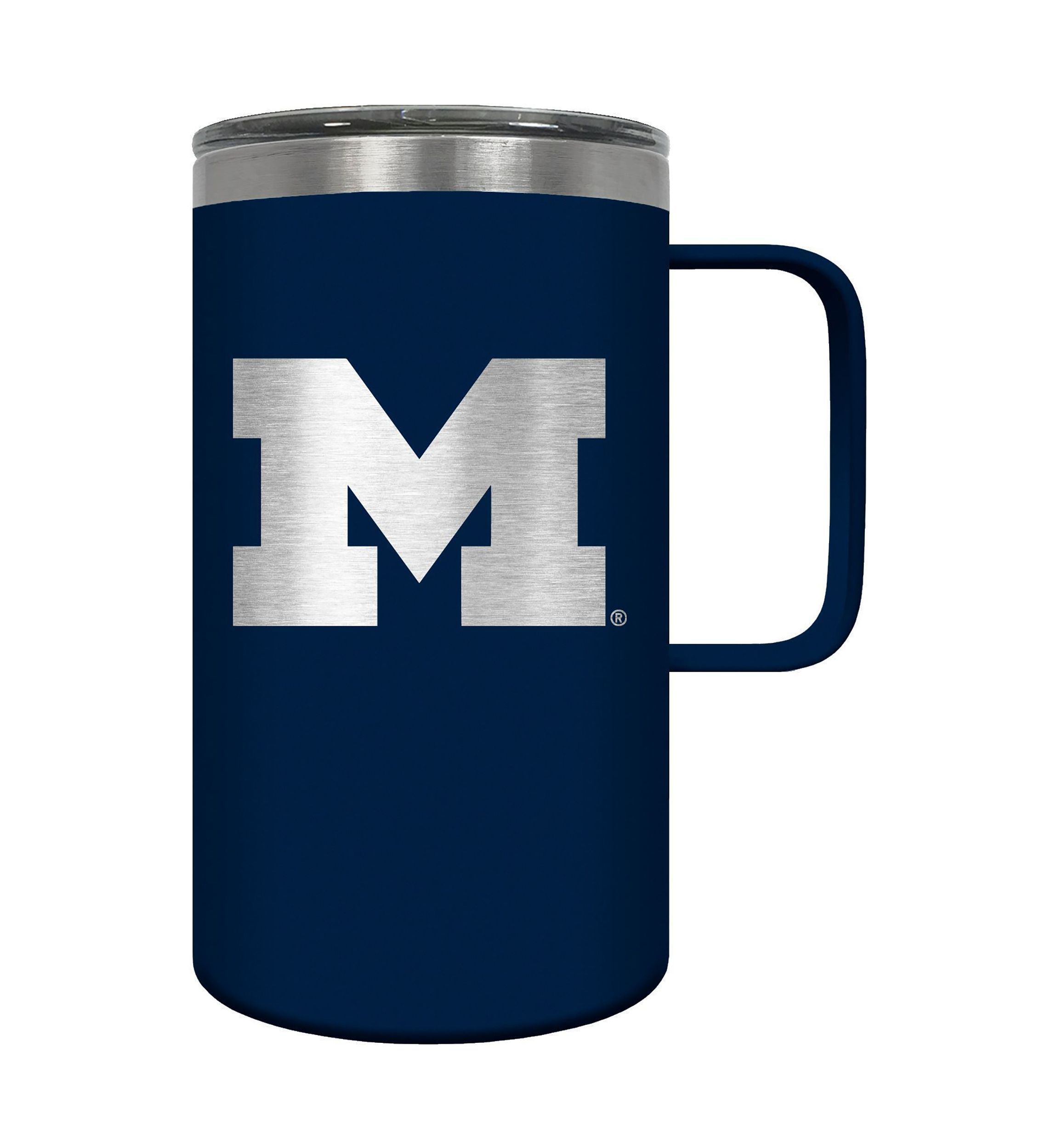 NCAA Michigan Wolverines 18oz Hustle Travel Mug