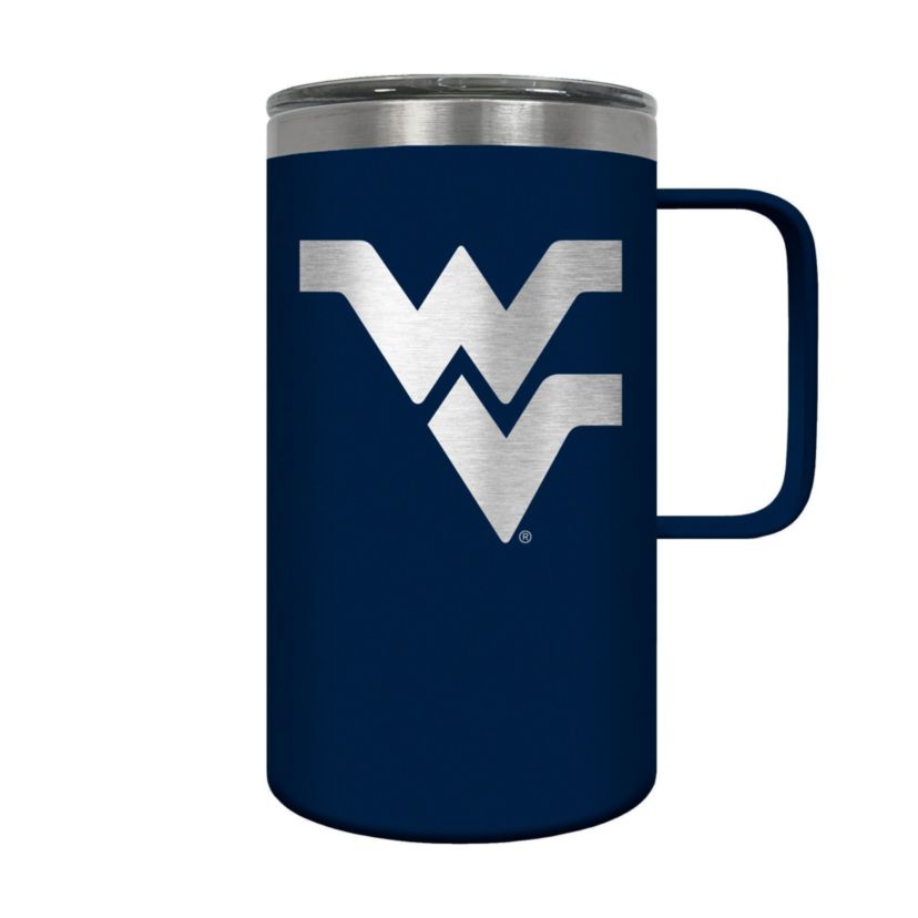 NCAA West Virginia Mountaineers 18oz Hustle Travel Mug