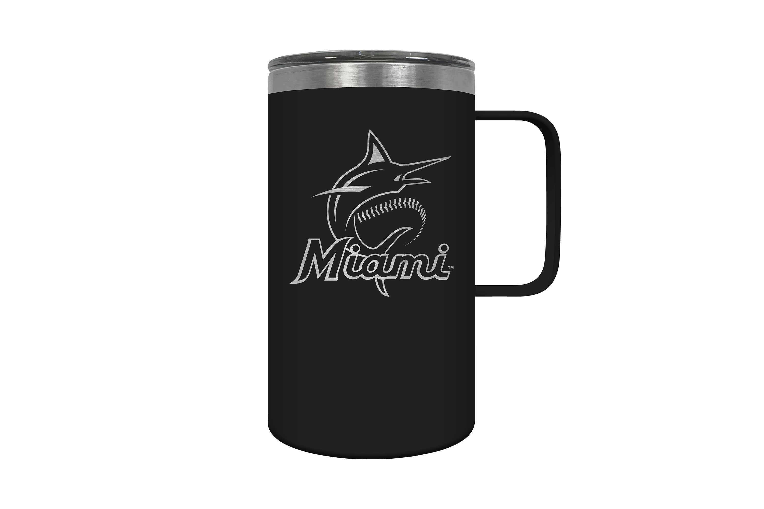 MLB Miami Marlins 18oz Hustle Travel Mug