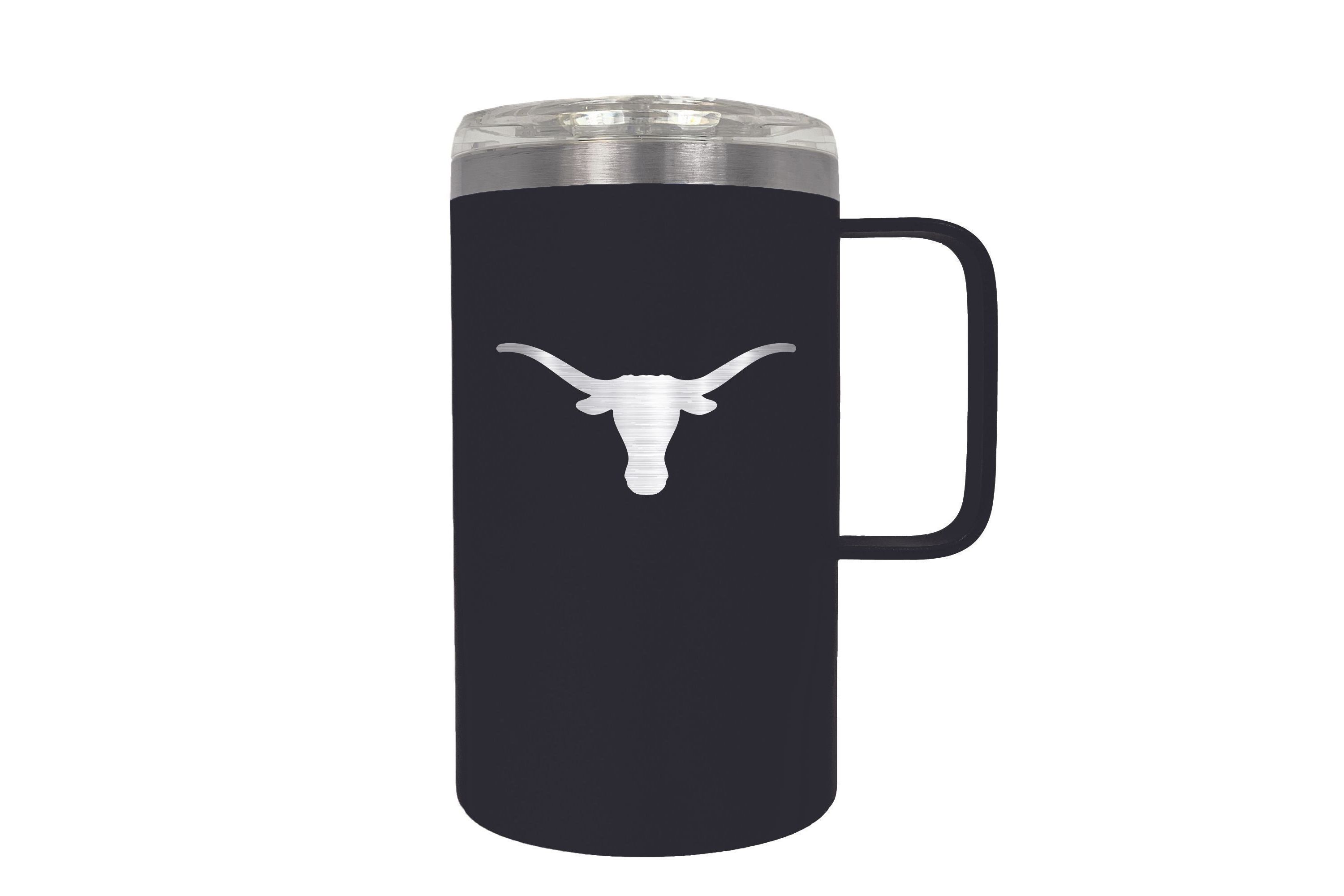 NCAA Texas A&M Aggies Texas Longhorns 18oz Hustle Travel Mug