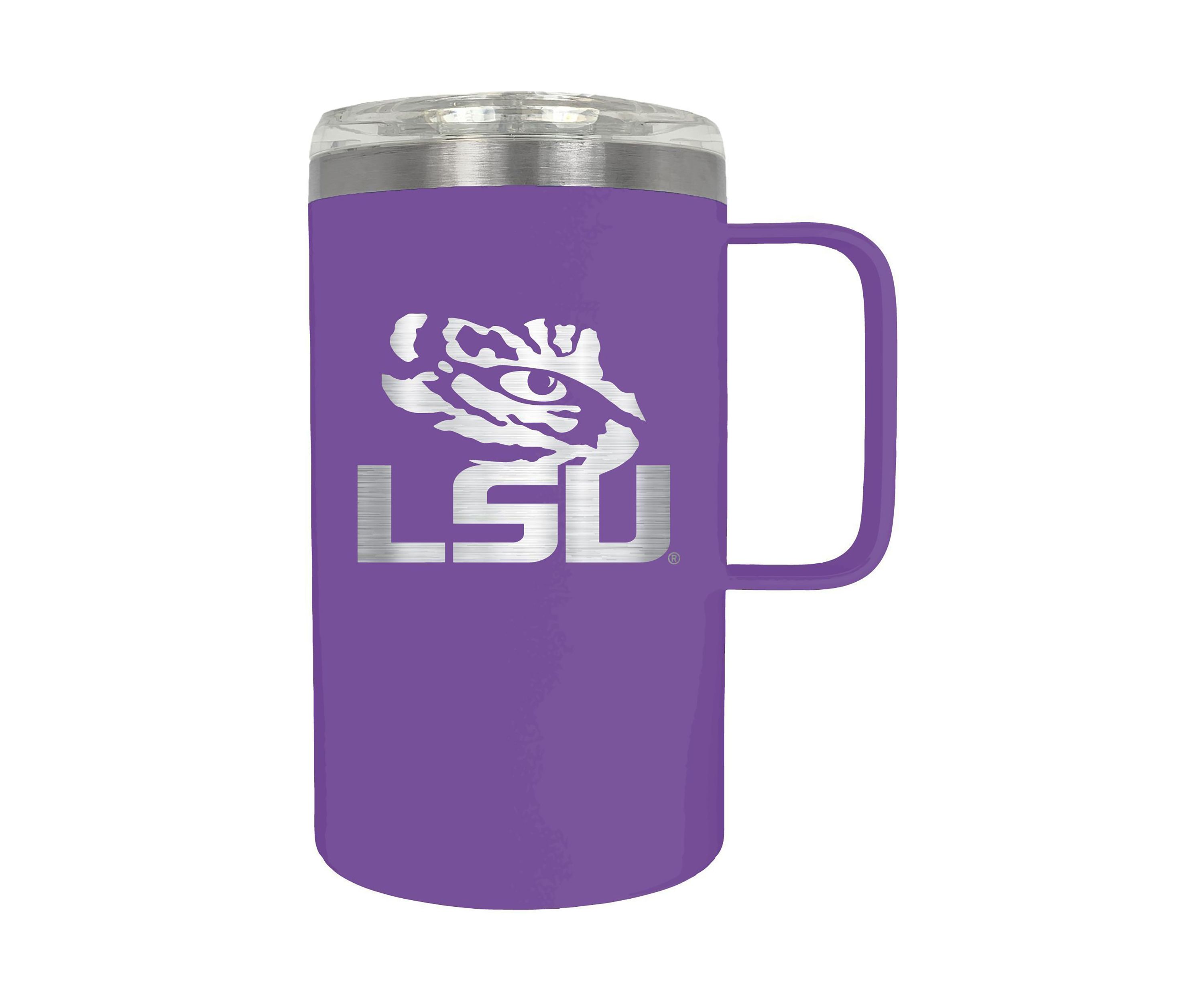 NCAA LSU Tigers 18oz Hustle Travel Mug