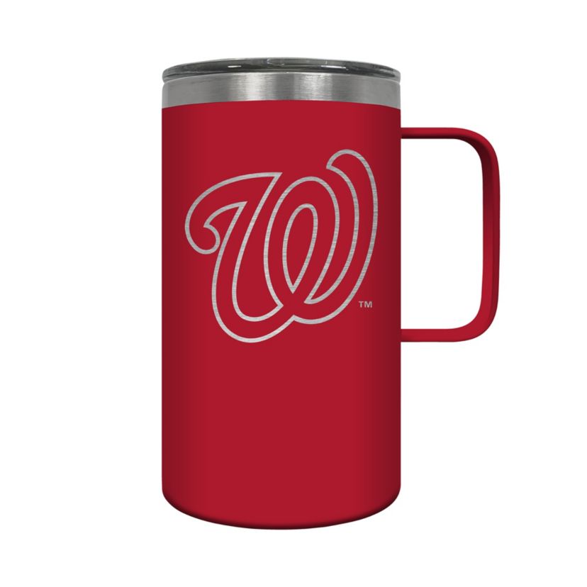 MLB Washington Nationals 18oz Hustle Travel Mug:18 Ounces:Red