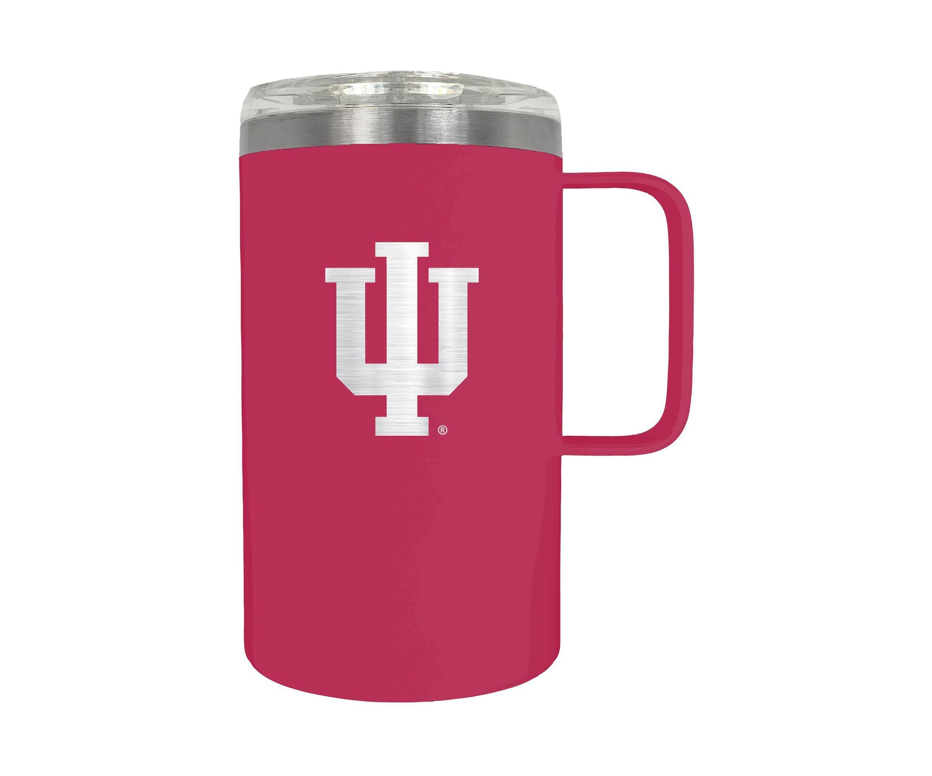 NCAA Indiana Hoosiers 18oz Hustle Travel Mug