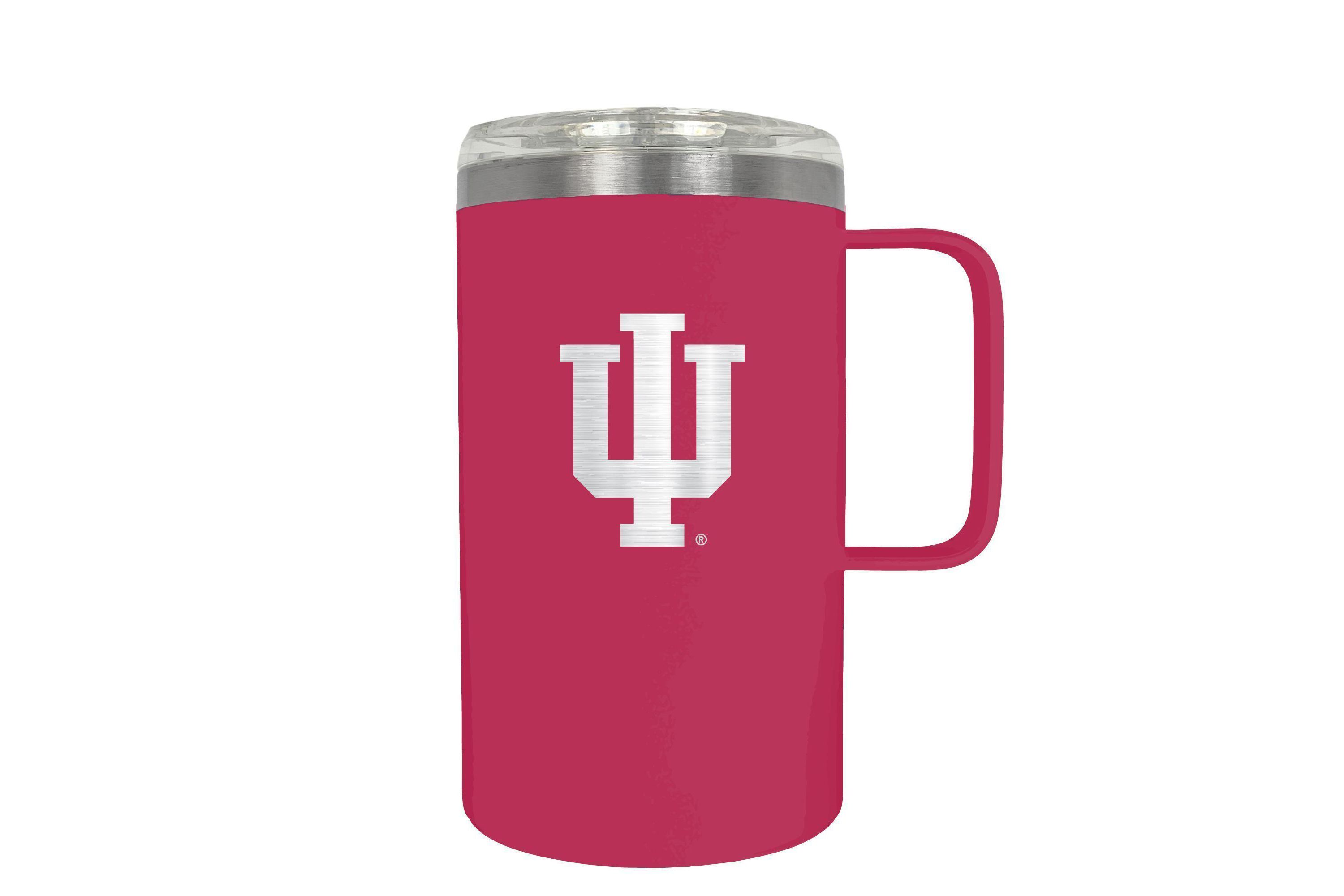 NCAA Indiana Hoosiers 18oz Hustle Travel Mug