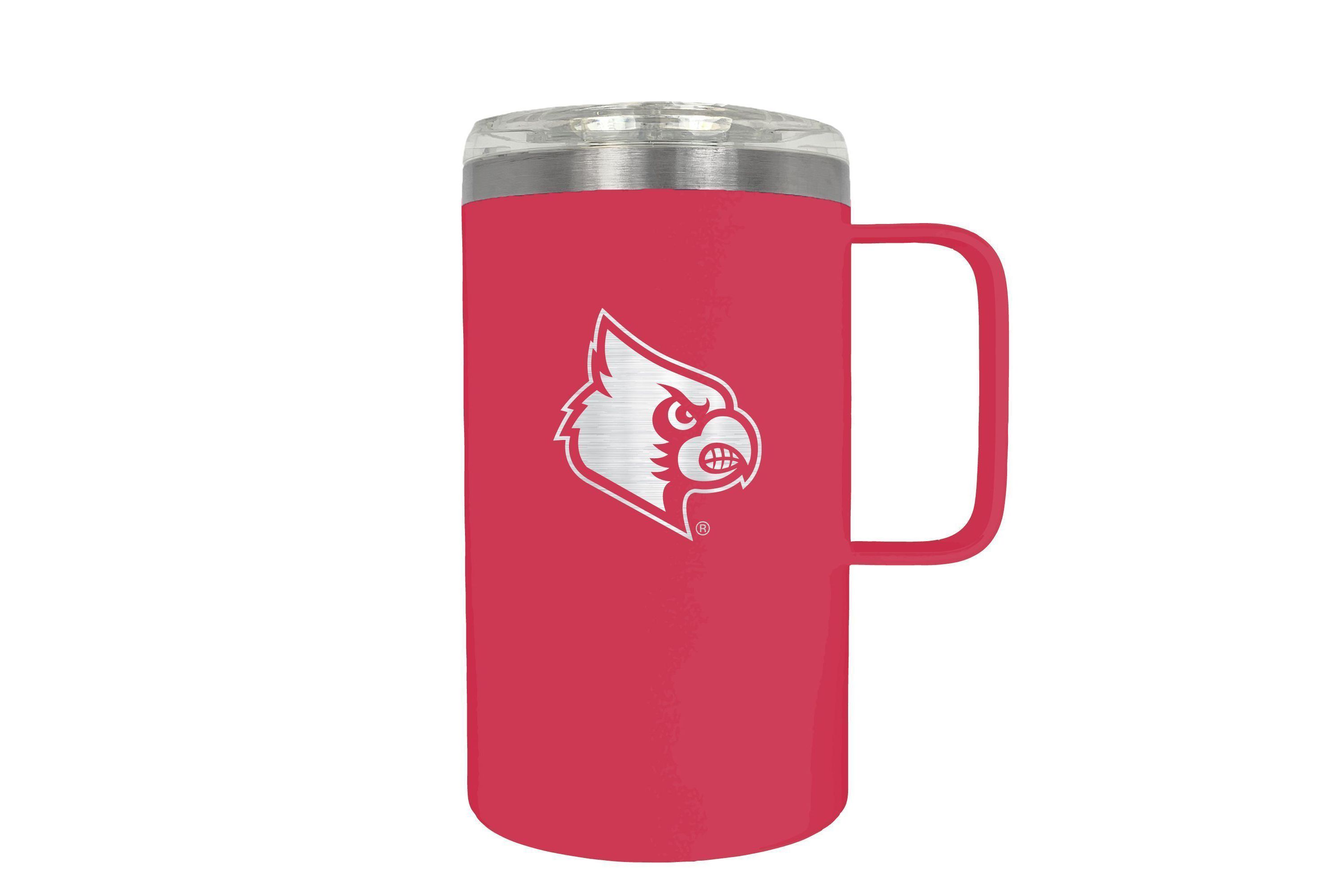 NCAA Louisville Cardinals 18oz Hustle Travel Mug