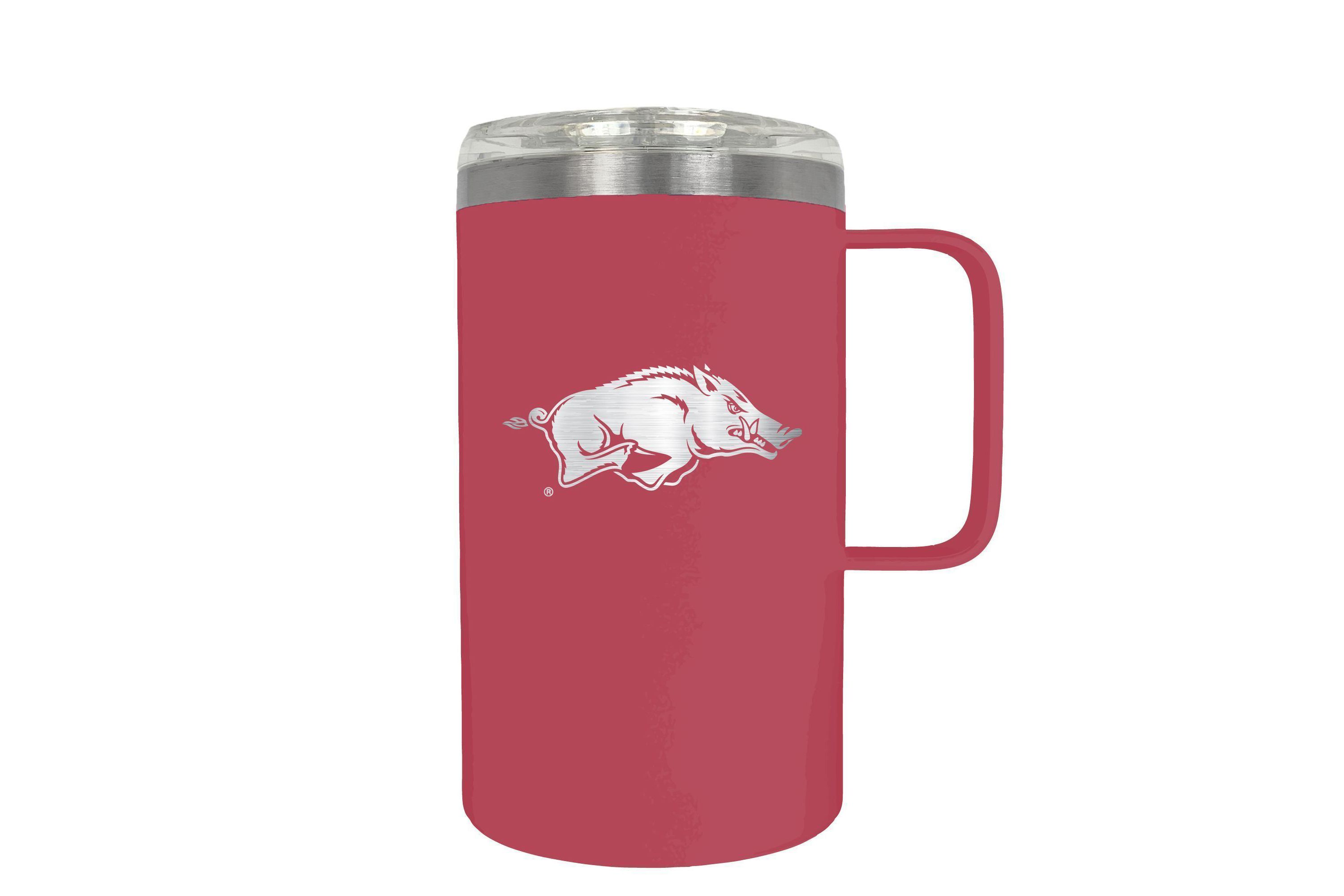 NCAA Arkansas Razorbacks 18oz Hustle Travel Mug