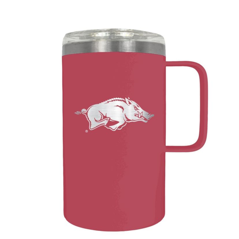 NCAA Arkansas Razorbacks 18oz Hustle Travel Mug