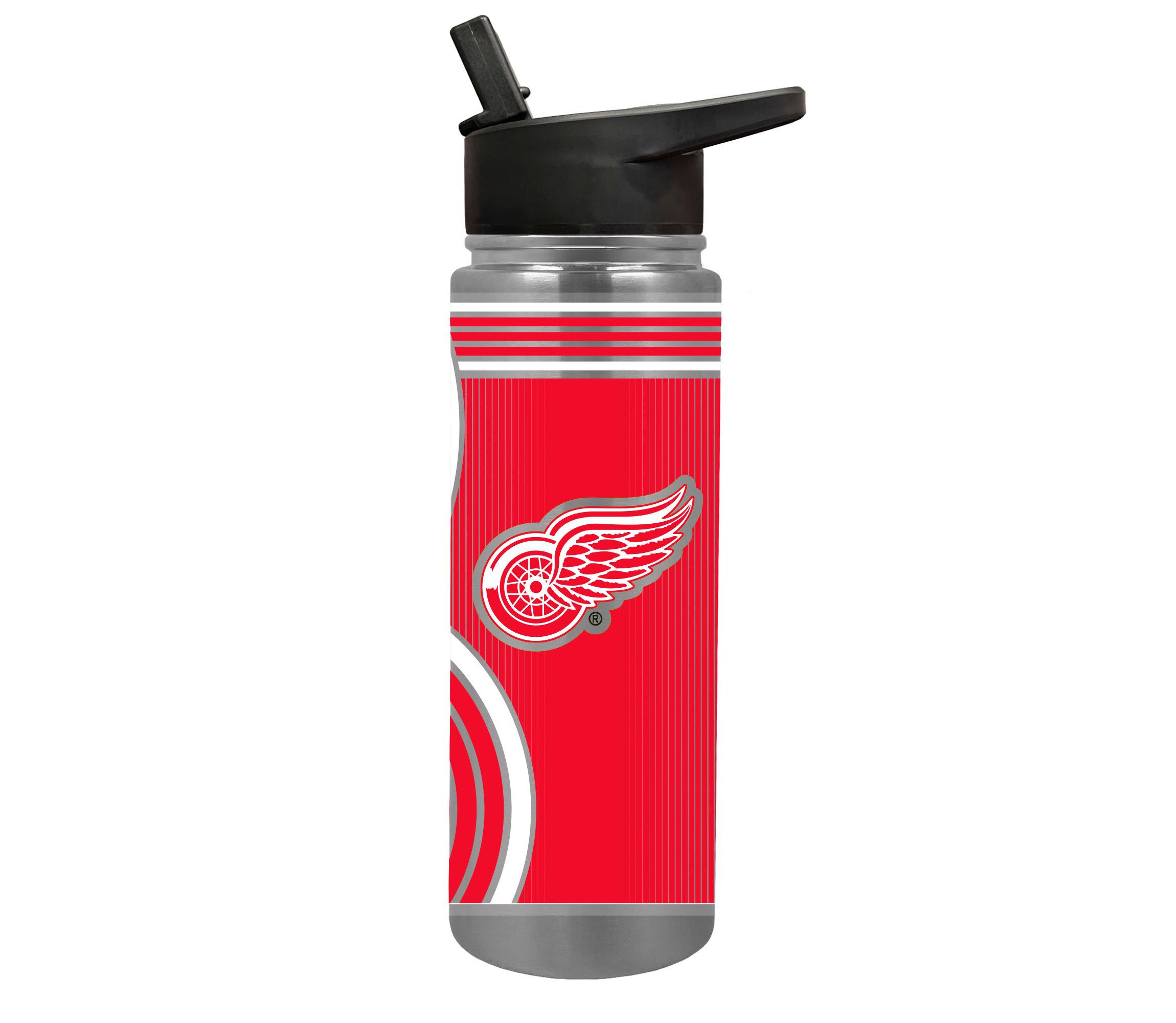NHL Detroit Redwings 24oz Stainless Steel Water Bottle