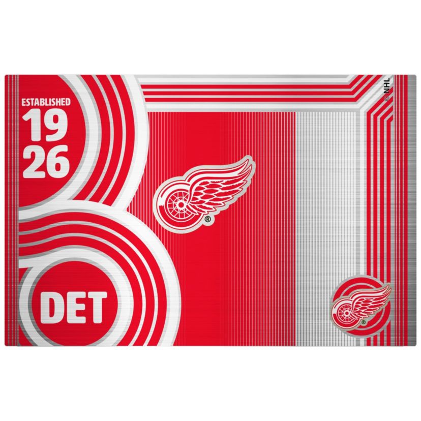NHL Detroit Redwings 24oz Stainless Steel Water Bottle