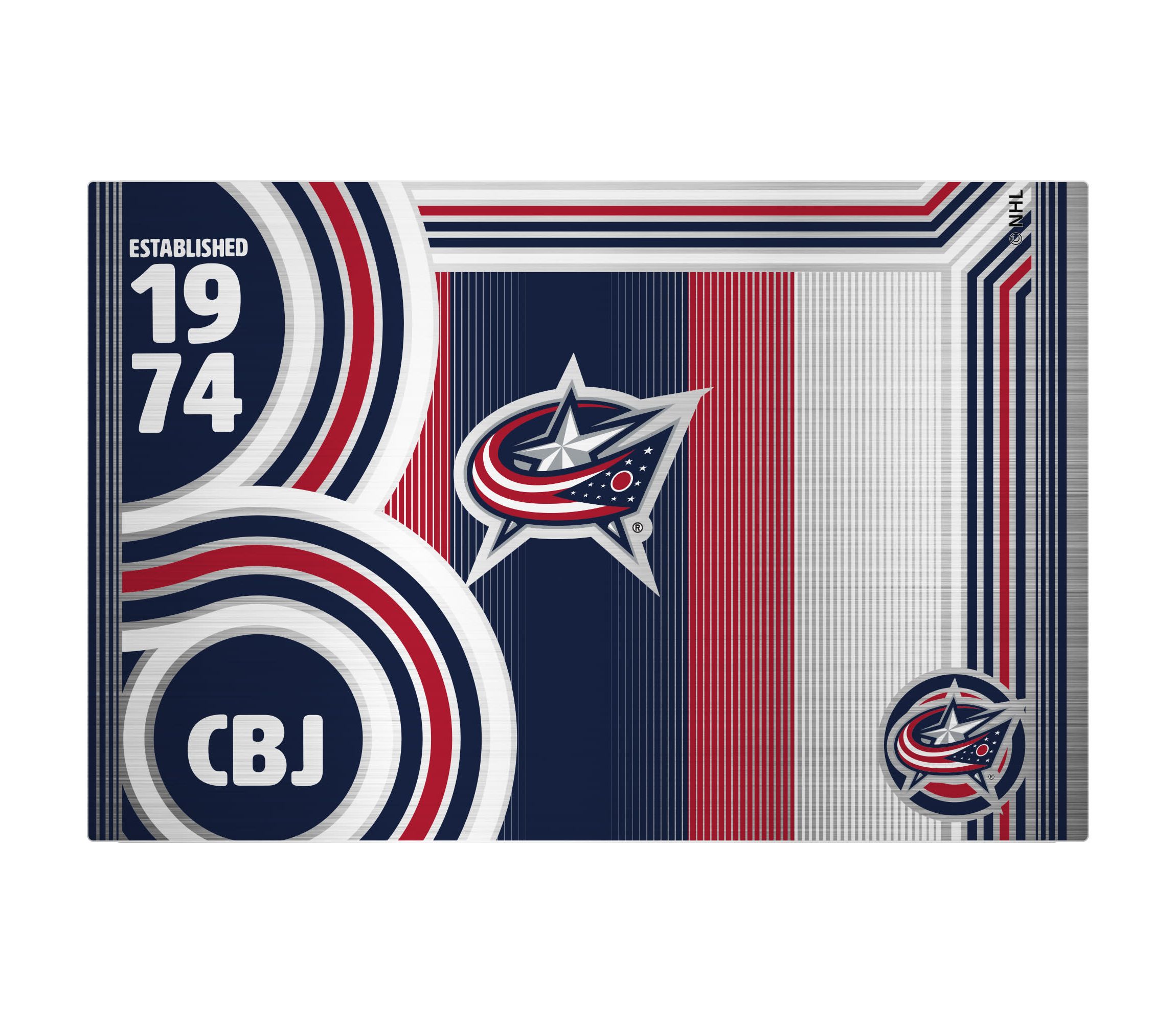 NHL Columbus Bluejackets 24oz Stainless Steel Water Bottle