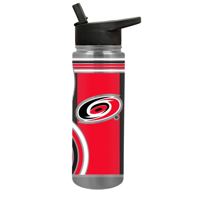 NHL Carolina Hurricanes 24oz Stainless Steel Water Bottle
