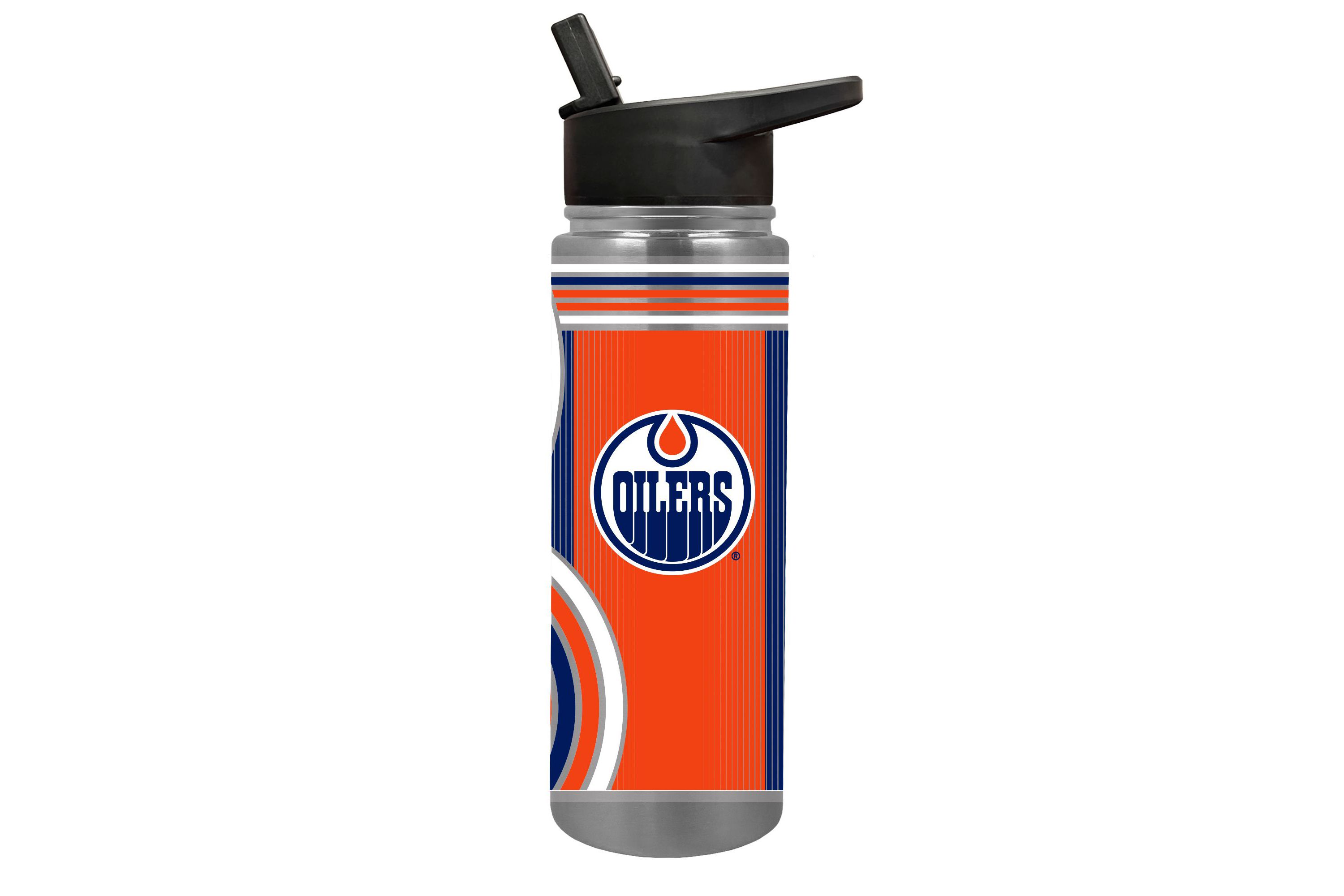 NHL Edmonton Oilers 24oz Stainless Steel Water Bottle