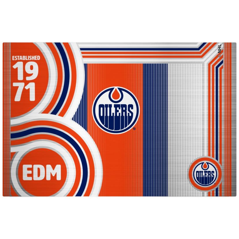 NHL Edmonton Oilers 24oz Stainless Steel Water Bottle
