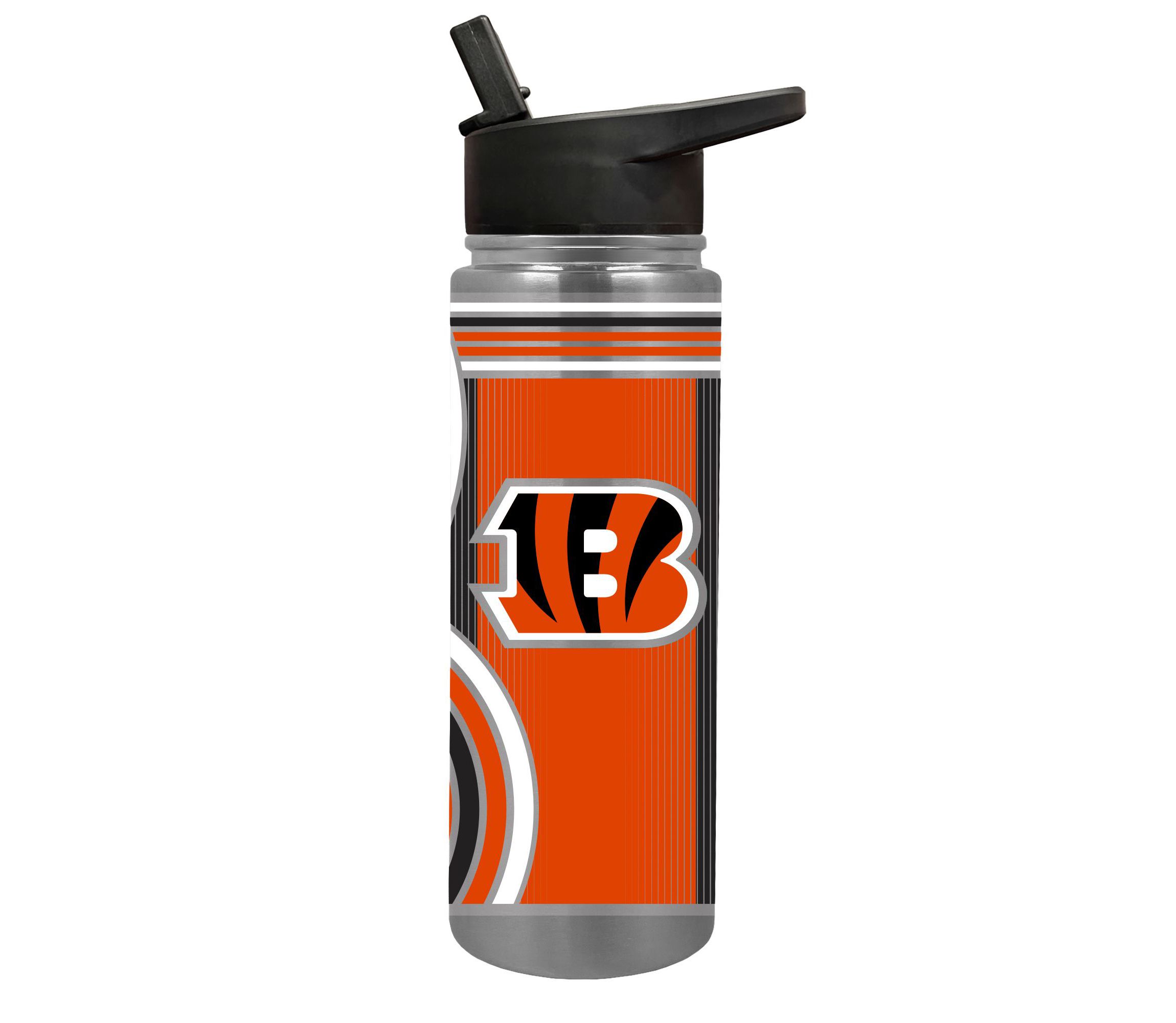 NFL Cincinnati Bengals 24oz Stainless Steel Water Bottle