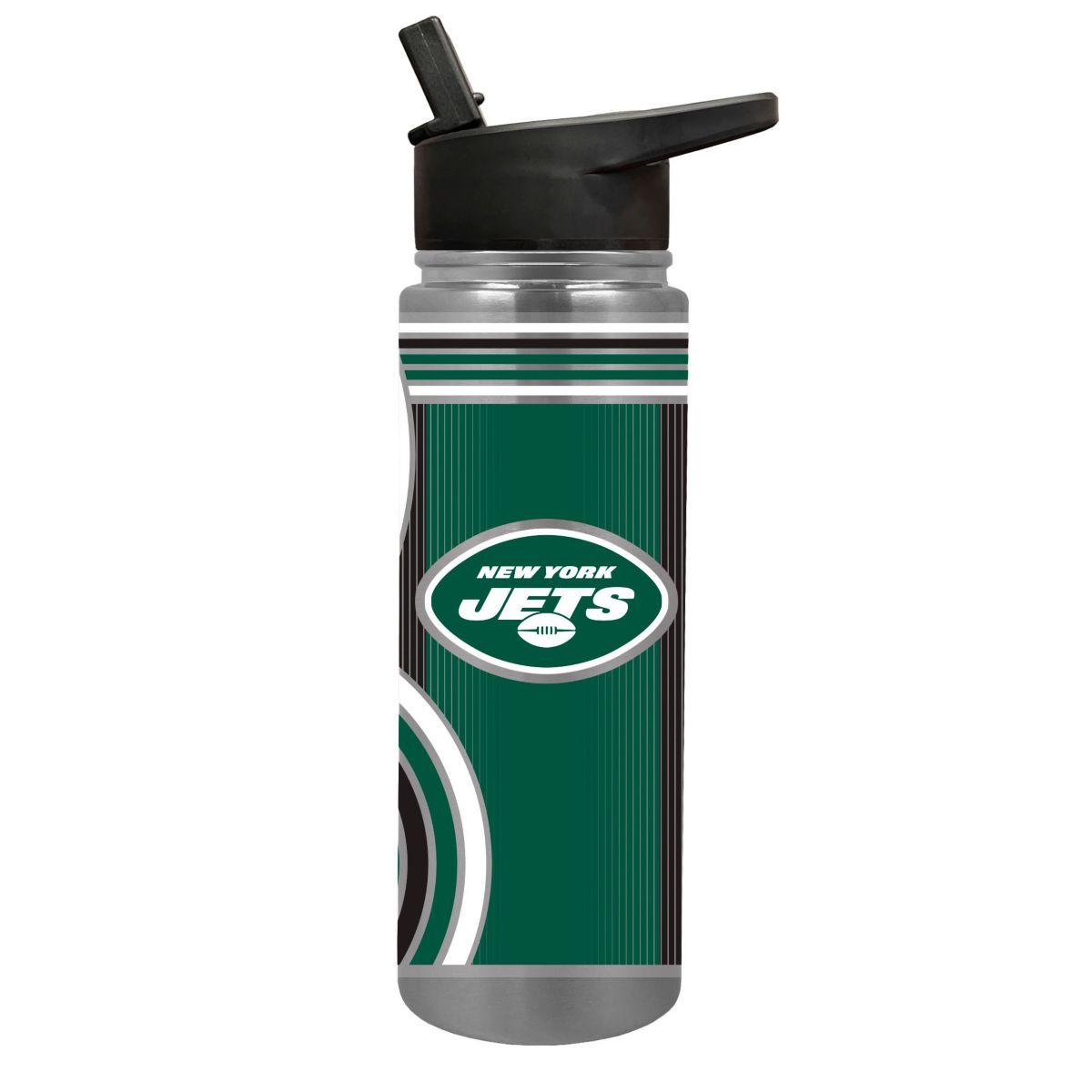 NFL New York Jets 24oz Stainless Steel Water Bottle
