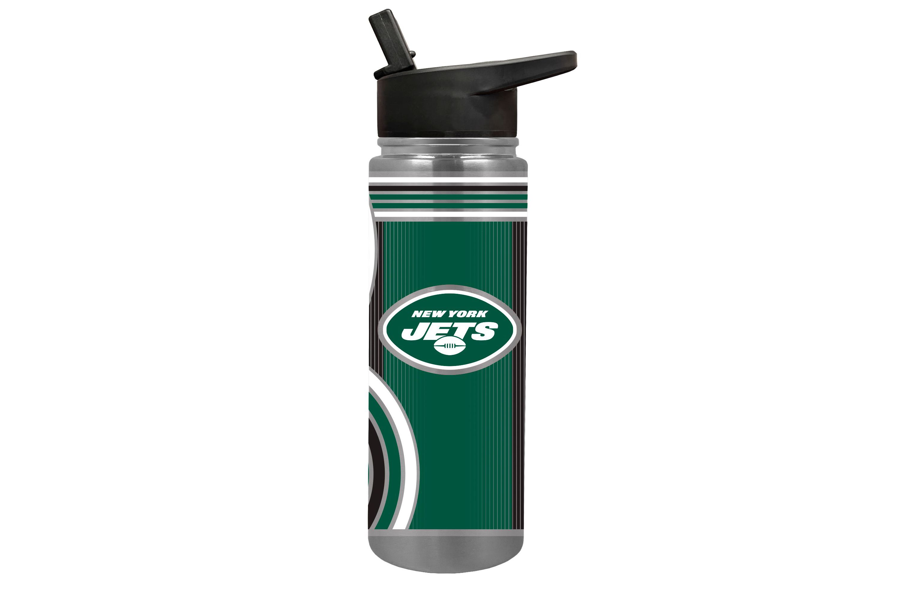 NFL New York Jets 24oz Stainless Steel Water Bottle