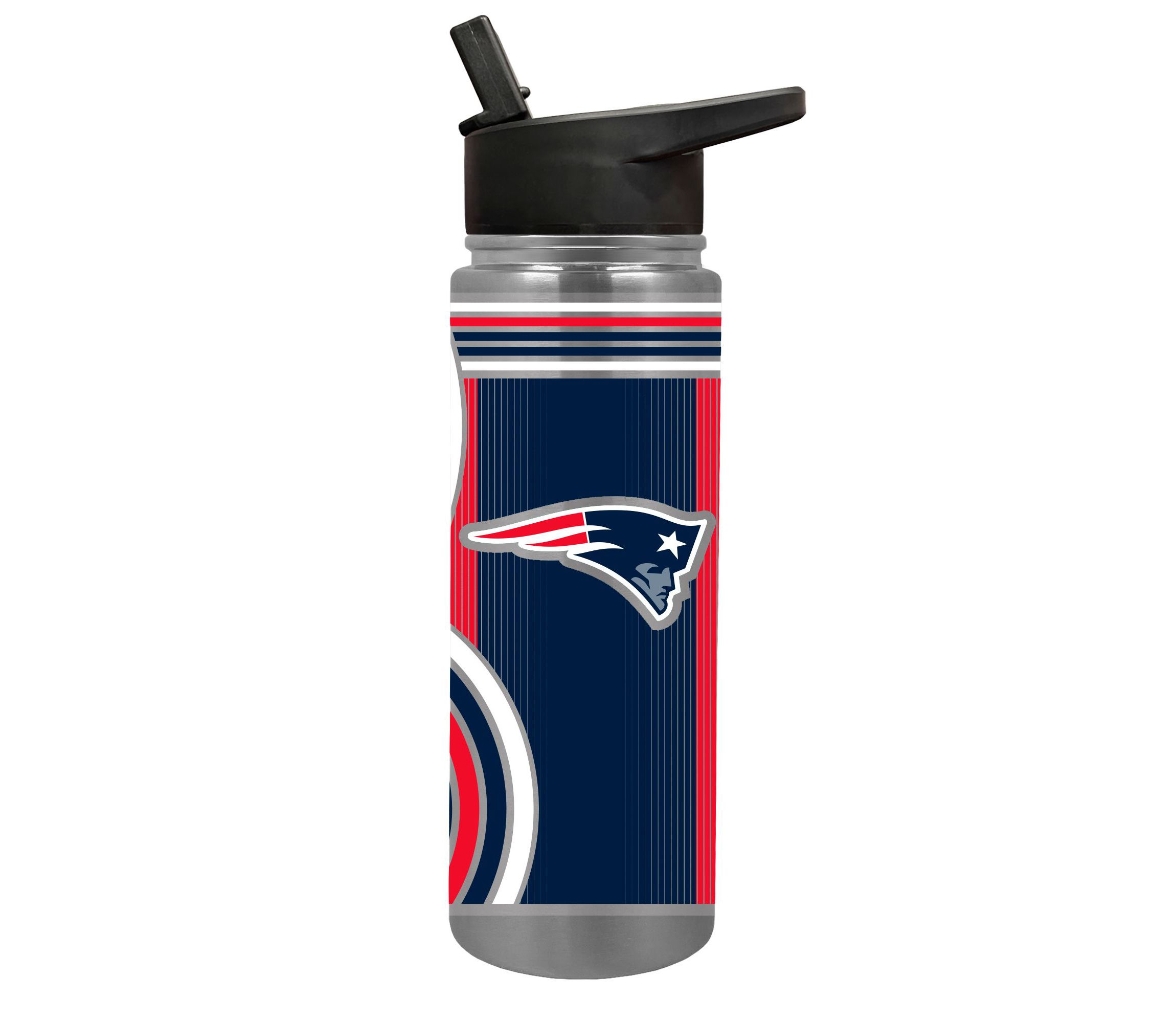 NFL New England Patriots 24oz Stainless Steel Water Bottle
