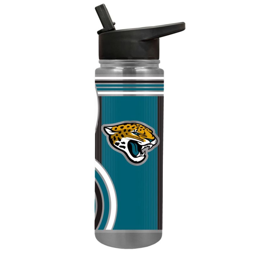 NFL Jacksonville Jaguars 24oz Stainless Steel Water Bottle