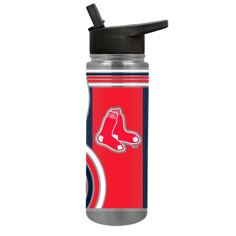 MLB Boston Red Sox 24oz Stainless Steel Water Bottle