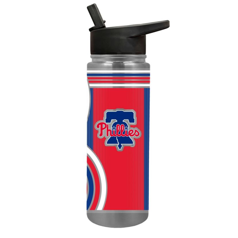 MLB Philadelphia Phillies 24oz Stainless Steel Water Bottle