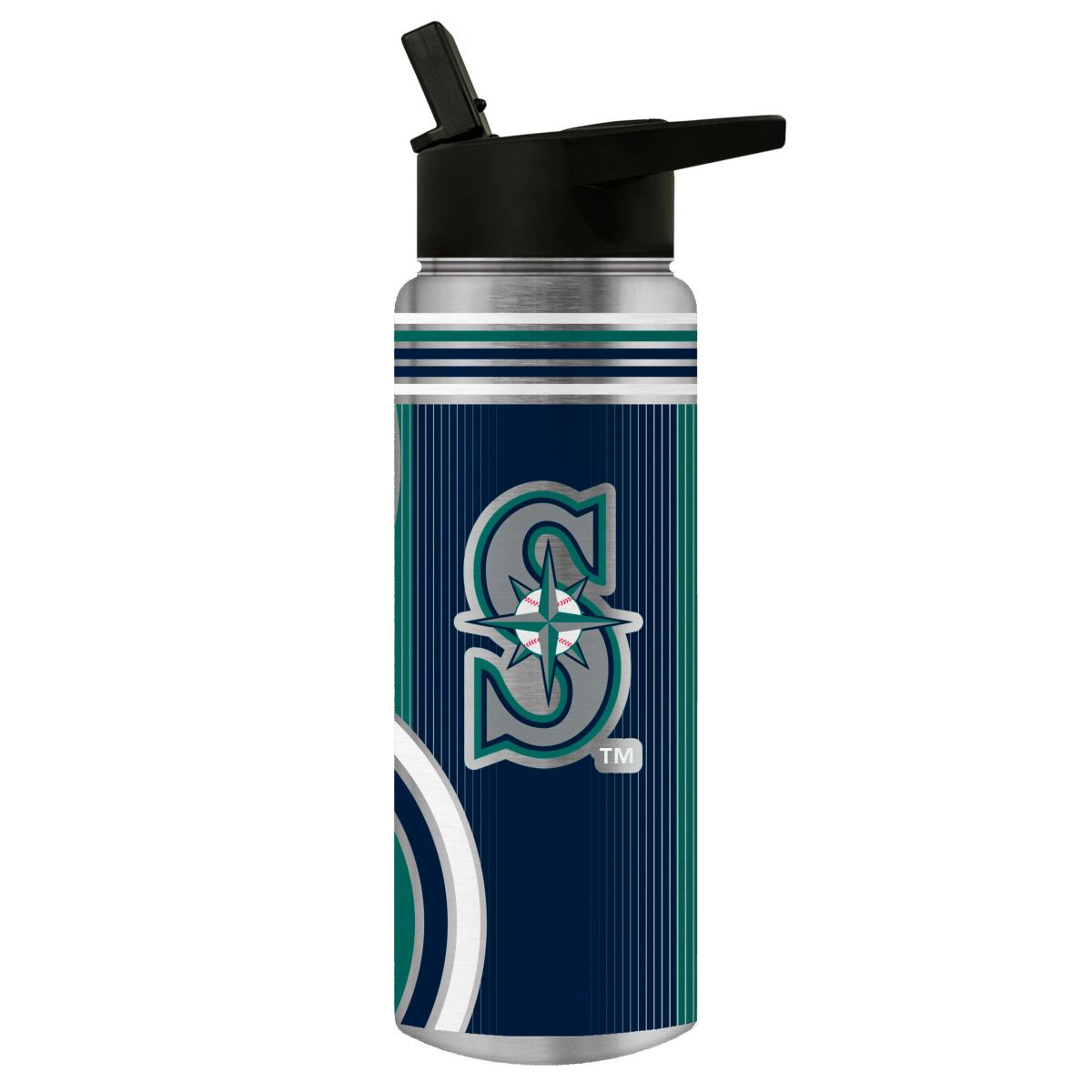 MLB Seattle Mariners 24oz Stainless Steel Water Bottle