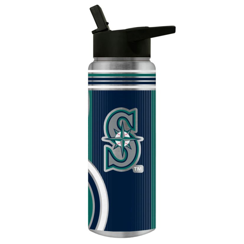 MLB Seattle Mariners 24oz Stainless Steel Water Bottle