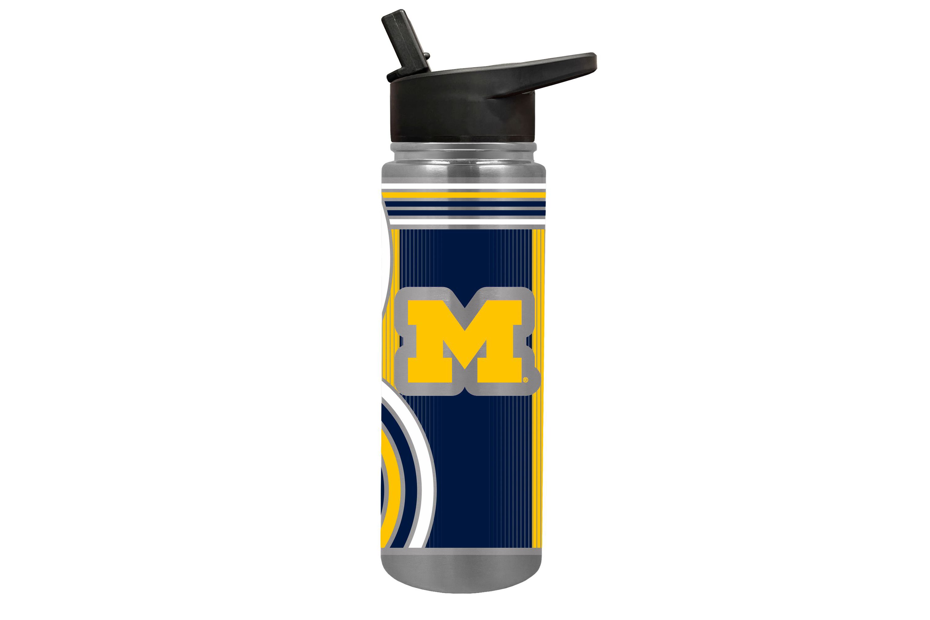NCAA Michigan Wolverines 24oz Stainless Steel Water Bottle