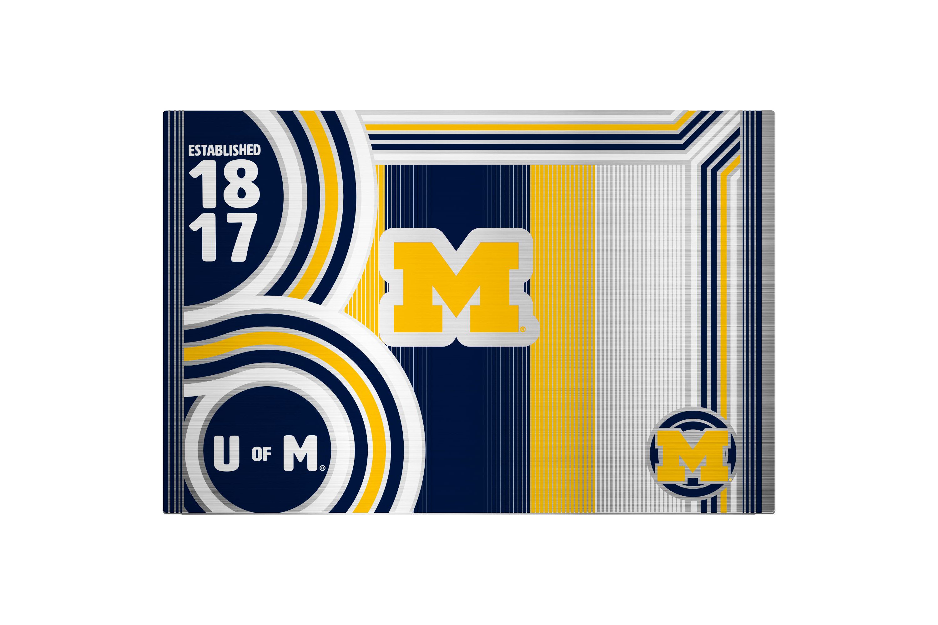 NCAA Michigan Wolverines 24oz Stainless Steel Water Bottle