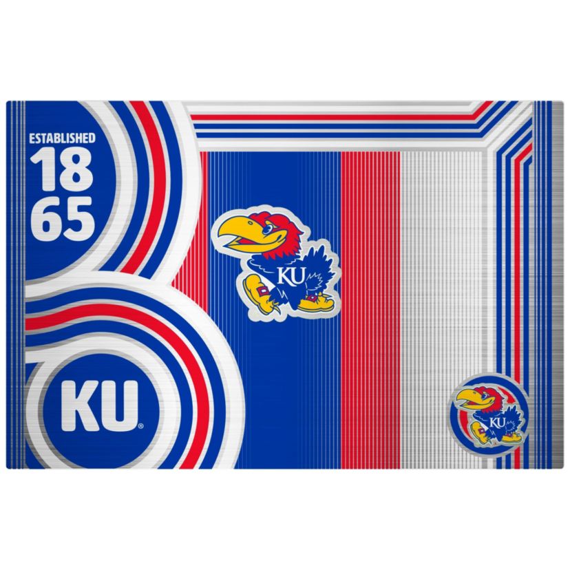 NCAA Kansas Jayhawks 24oz Stainless Steel Water Bottle