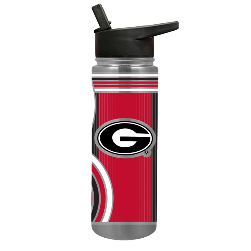 NCAA Georgia Bulldogs 24oz Stainless Steel Water Bottle