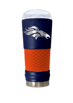 Great American Products NFL Denver Broncos 24 Ounce Team Colored Draft Tumbler