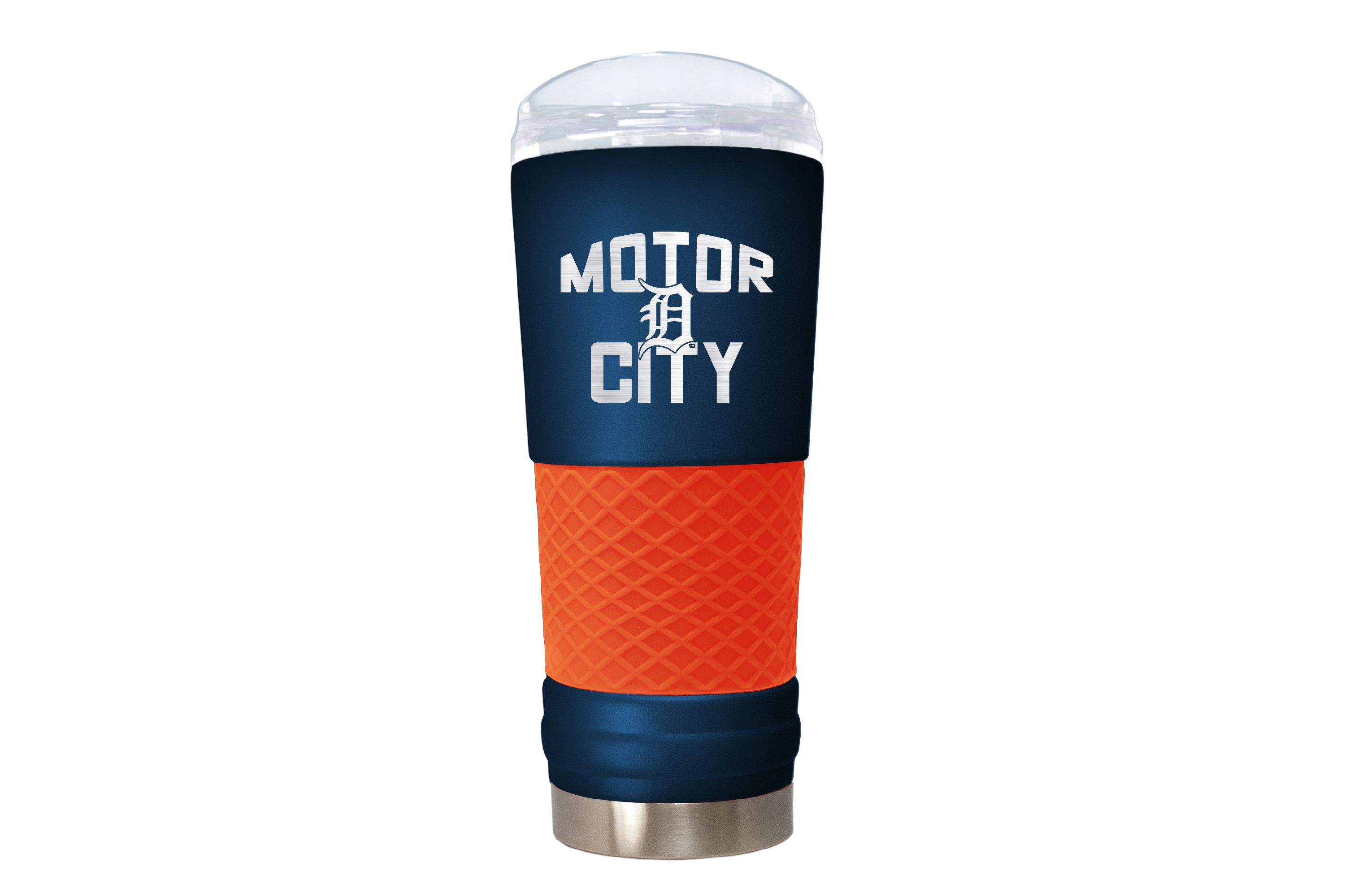 MLB Detroit Tigers 24oz Team Colored Rally Cry Draft Tumbler:24 Ounces:Blue