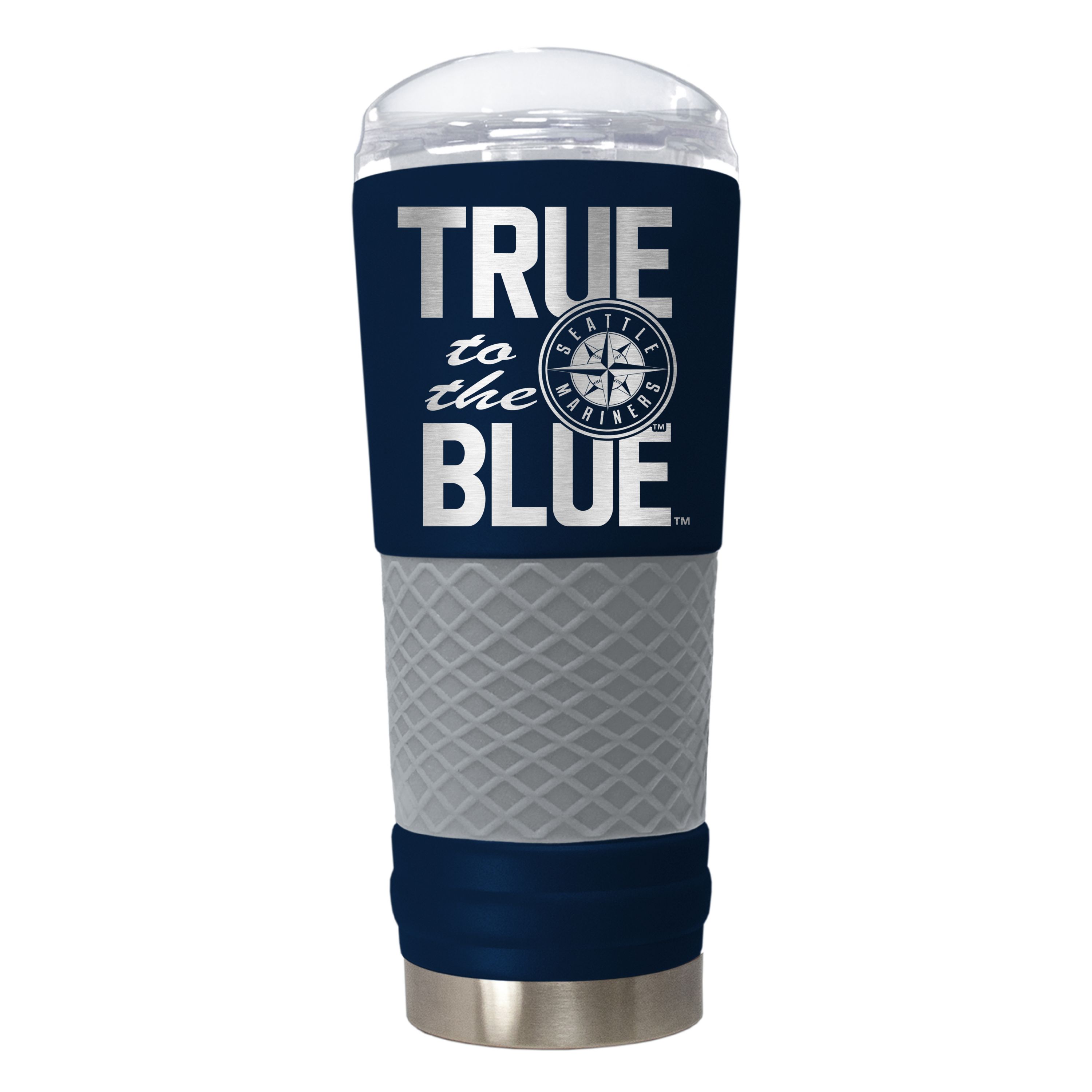 MLB Seattle Mariners 24oz Team Colored Rally Cry Draft Tumbler