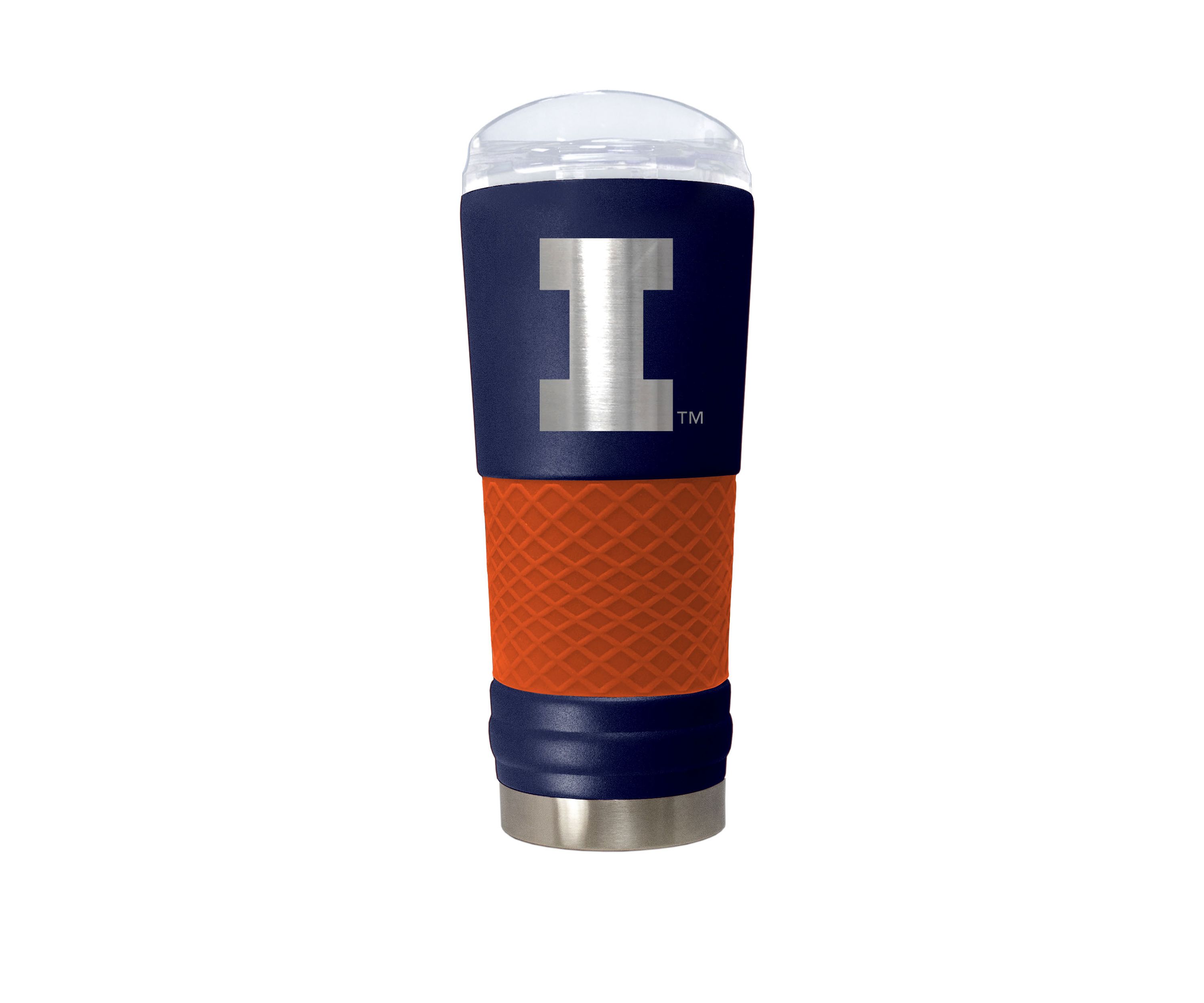 NCAA Illinois Fighting Illini 24 Ounce Team Color Draft Tumbler