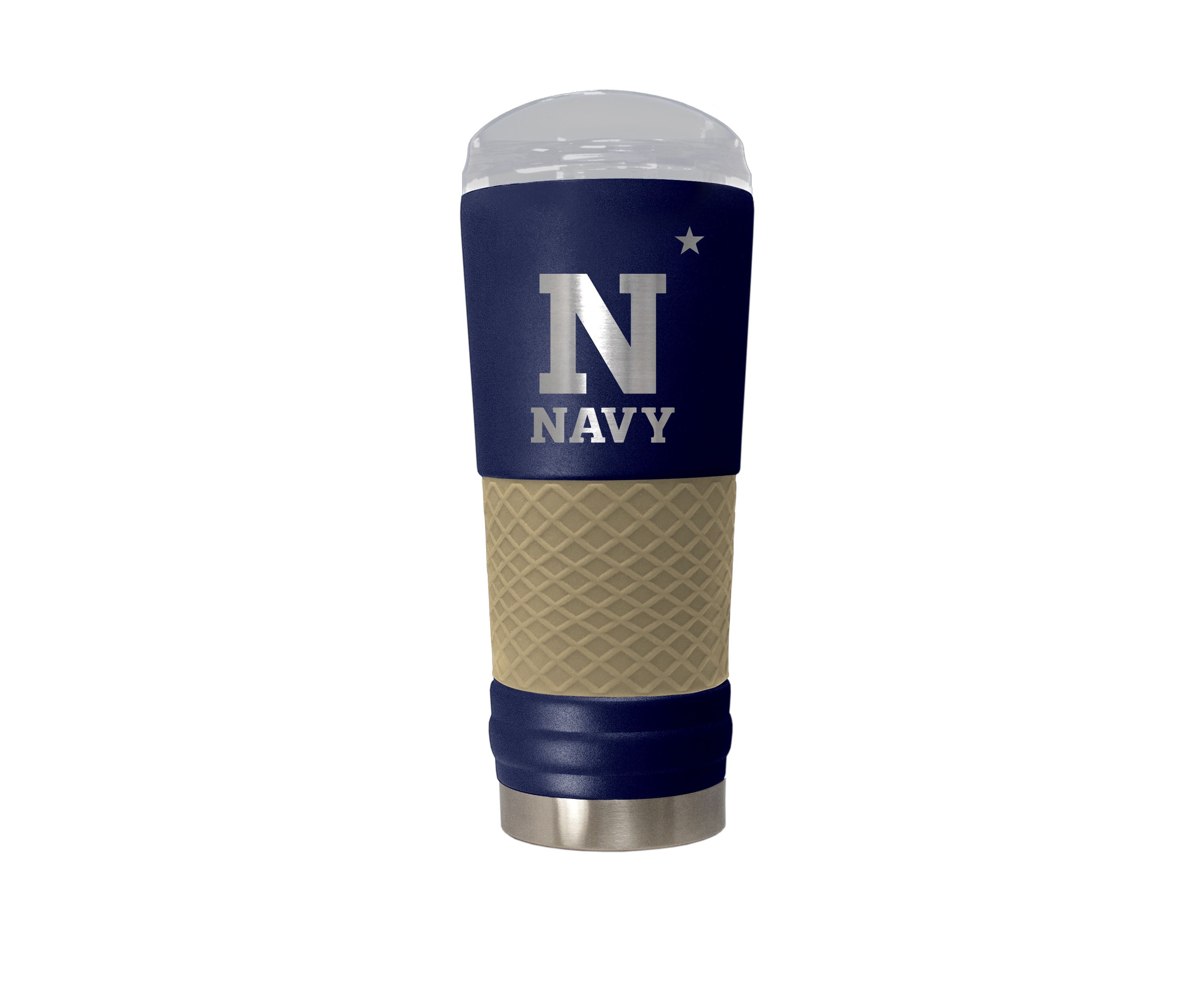 NCAA Navy Midshipmen 24 Ounce Team Color Draft Tumbler
