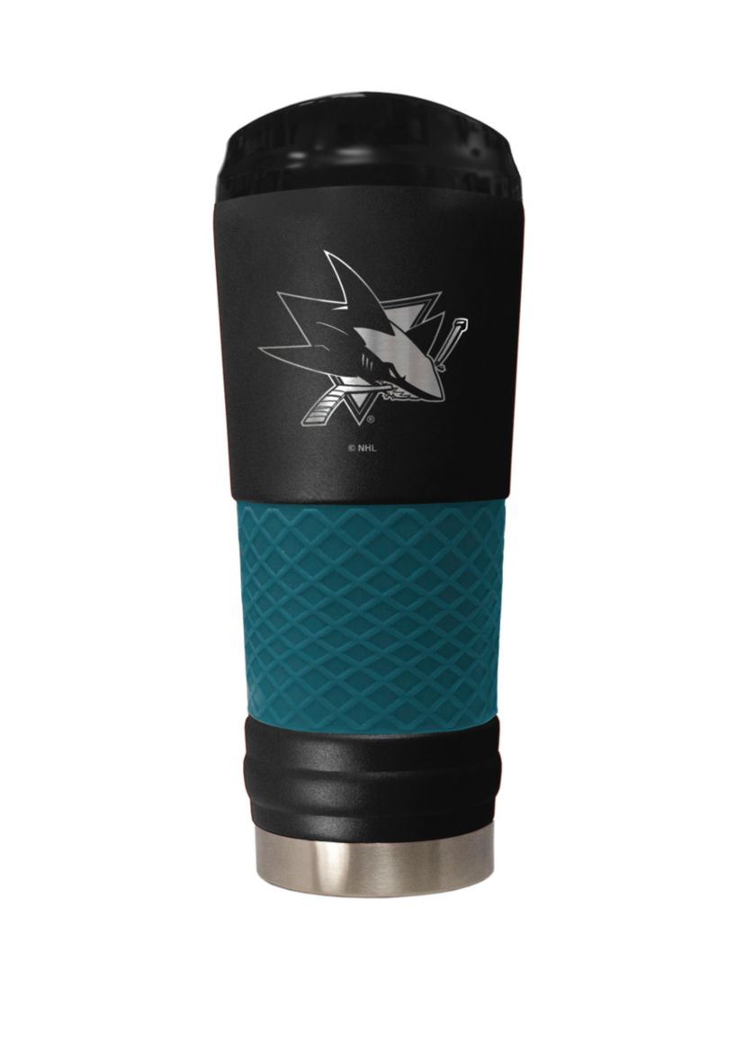 NHL San Jose Sharks 24 Ounce Team Colored Draft Tumbler