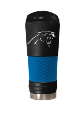 Great American Products NFL Carolina Panthers 24 Ounce Team Colored Draft Tumbler